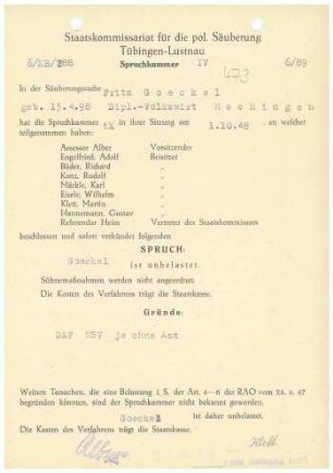 Goeckel, Fritz