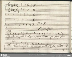 Recitativo: Pur dovrebbe in tal giorno