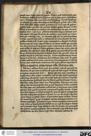 Medius vestrum... Joh 1. Quis Christus dominus inter Phariseos et legisperitos esset natus et nutritus...