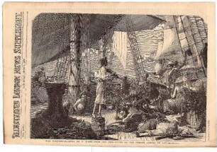 The Pirates, painted by F. Biard, from the Exhibition of the French School of Art