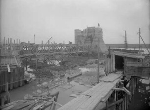 Baustelle Wehrpfeiler Ladenburg