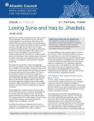 Losing Syria and Iraq to jihadists