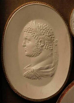 Profilbildnis des Caracalla (Daktyliothek, Das Alterthum nach Lippert und Visconti)