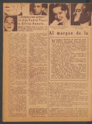 "¡Usted es tan artista!", le dijo Pedro Tocci a Silvia Panelo