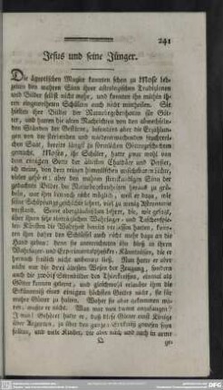 Jesus und seine Jünger