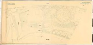 Bundesgartenschau 1957, Köln: Lageplan 1:500, Wettbewerbsunterlage Blatt 4 A