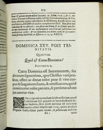 Dominica XXV. Post Trinitatis.