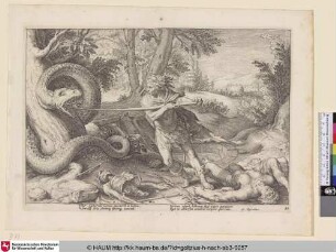 [Kadmos tötet den Drachen; Cadmus Killing the Dragon; Cadmus doodt de draak]