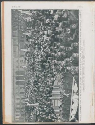 Celebración del 103º aniversario de la independencia argentina