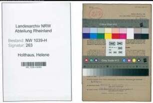 Entnazifizierung Helene Holthaus , geb. 02.03.1921 (Angestellte)