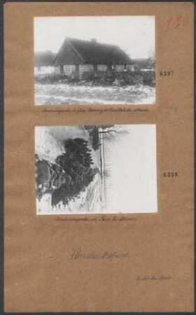 Maschinengewehr in guter Deckung in AnsePole bei Mlawa