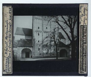 Mittelzell, Münster St. Maria und Markus (Reichenau-Mittelzell) : Außenansicht von W, W-Chorturm