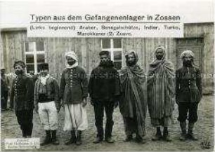 Kriegsgefangene im Lager Zossen