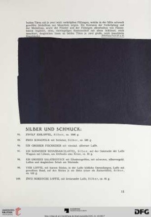 Silber und Schmuck (Nr. 94-151)