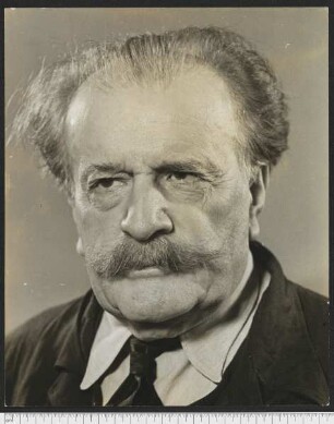 Porträtaufnahme Moriz Rosenthal