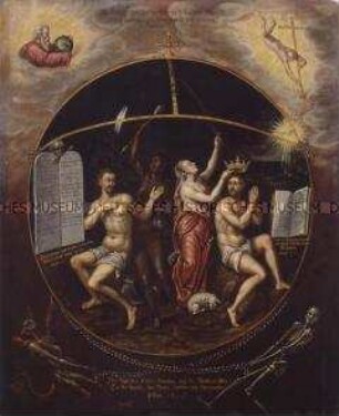 Allegorie auf die Erlösung durch das Christentum