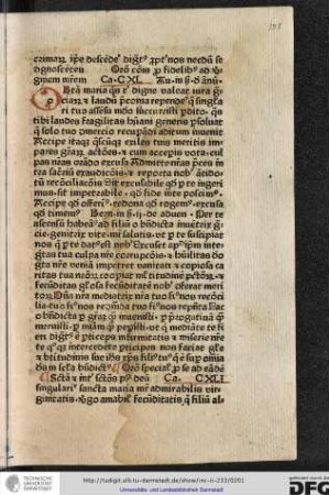 Oratio communis pro fidelibus ad virginem matrem.