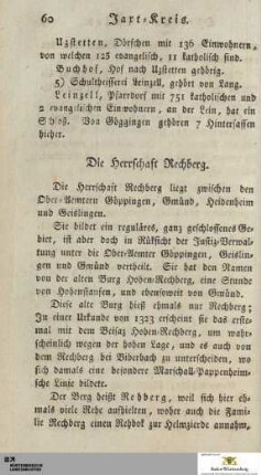 Die Herrschaft Rechberg