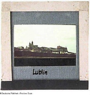 Lublin. Burgberg über die Weichsel