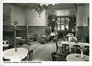 Kötzschenbroda. Cafe Lehmann