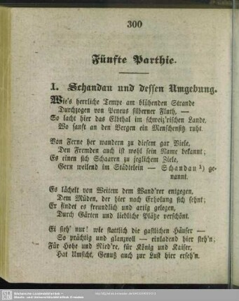 Fünfte Parthie