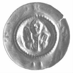 Abt Bertho IV. von Bimbach 1273-1286 - Pfennig