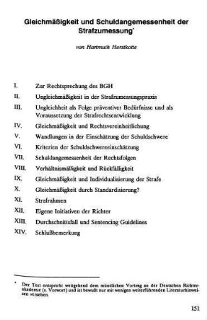 151-180, Gleichmäßigkeit und Schuldangemessenheit der Strafzumessung