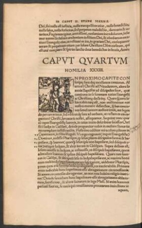 Caput Quartum