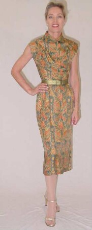 Sommerkleid mit indischen Motiven