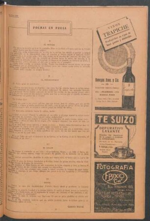 Poemas en prosa