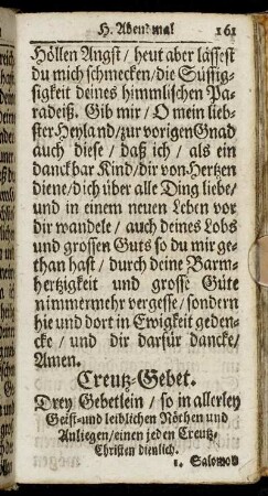 [5.] Creutz-Gebet.