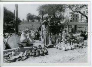 Tonwarenhändler, Kairo, Ägypten
