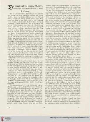 22: Die junge und die jüngste Malerei, 2 : (Glossen zur Sonderbundausstellung in Köln); Cézanne