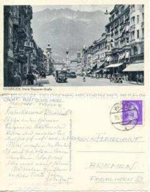 Maria-Theresien-Straße in Innsbruck