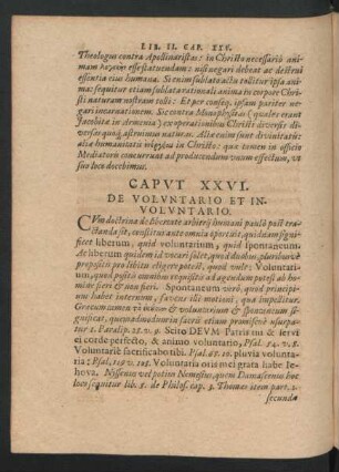 Caput XXVI. De Voluntario Et Involuntario.