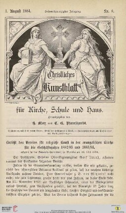 Nr. 8 (1. August 1884)