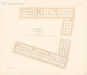 Neue Packhofanlage, Berlin-Moabit: Niederlagegebäude: Grundriss Fundamente 1:200