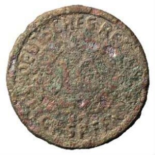 Fundmünze, 10 Reichspfennig, 1925