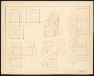 Übung in Darstellender Geometrie: Geometrische Flächen und Körper