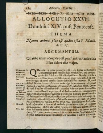 184-189, Allocutio XXVIII.