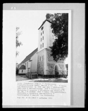 Katholische Stadtpfarrkirche Sankt Marien — Kirchturm