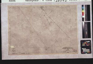 Wolframitbergwerk Pechtelsgrün im Vogtland, 180m bis 350m Sohle, Blatt Stangengrün