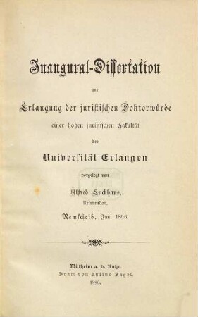 Die unbestellte Waare