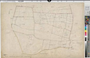 Liesborn (Wadersloh), Flurbereinigung Liesborn, Bl.4 Zuteilungskarte Flur 4