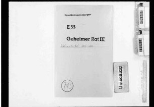 Rechtsverhältnisse einzelner adeliger Häuser - Gräfliches Haus: Adelsmatrikel