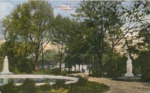 Leipzig: Krankenhaus St. Jacob ; Parkanlagen