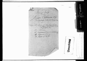 Prinzessin Katharina: Ausgaben für die Prinzessin sowie für deren Gouvernante und Dienstpersonal (1821-1846)