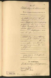 Standesamtsbuch der Stadt Aschaffenburg: Geburten 365/1900 - 184/1901