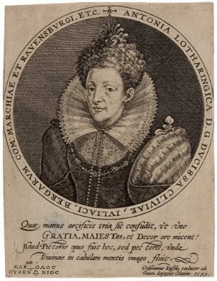 Antoinette, Herzogin von Lothringen, Herzogin von Jülich-Kleve-Berg (1568-1610)