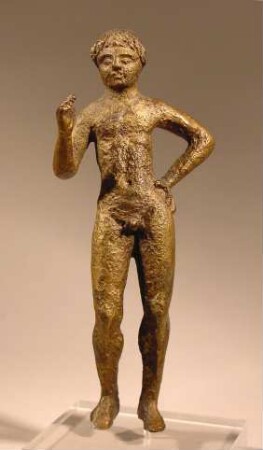 Etruskische Statuette eines Jünglings